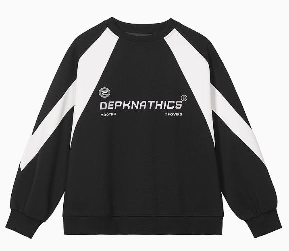 DEPKNATHICS Sweater in Schwarz