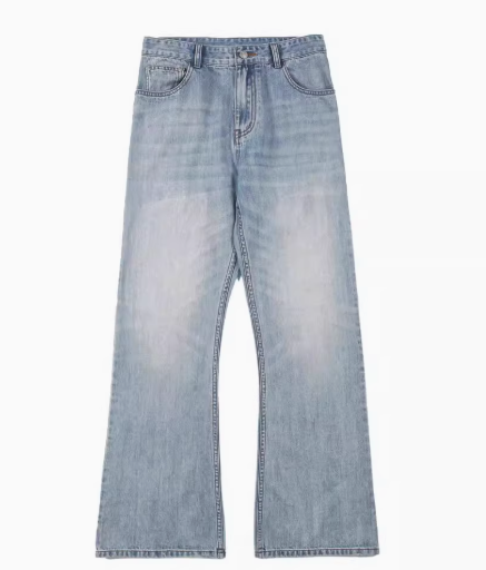 Retro Jeans in Hellblau