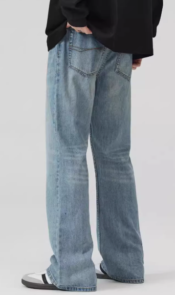 Retro Jeans in Hellblau