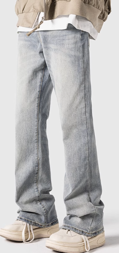 Denim blue Jeans straight