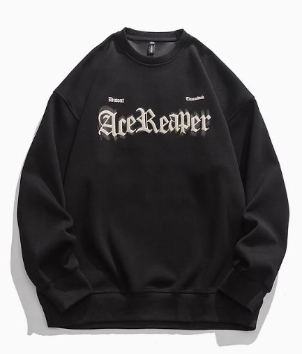 Ace Reaper Sweater in Schwarz