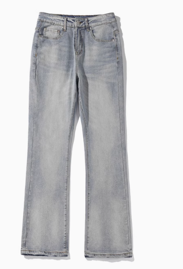 Denim blue Jeans straight
