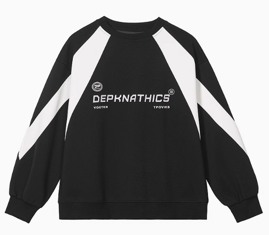 DEPKNATHICS Sweater in Schwarz