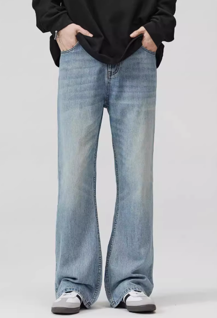 Retro Jeans in Hellblau