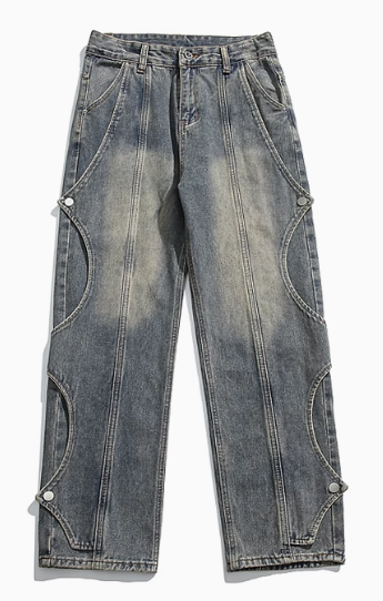 Streetwear-Jeans in Blau